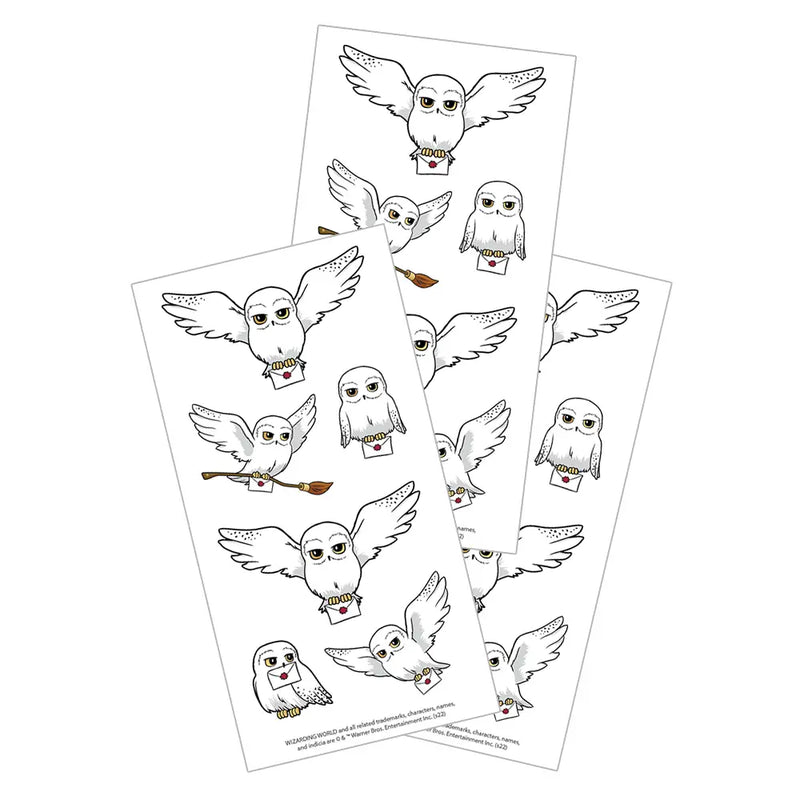 Stickers Harry Potter – Hedwige la chouette – 3 planches