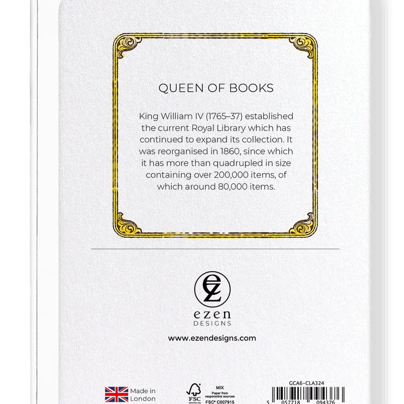 Carte postale Queen of Books