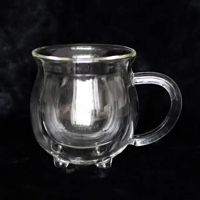 Mug transparent double paroi – Style potion magique