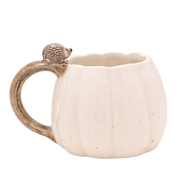 Tasse Citrouille avec Hérisson sur anse