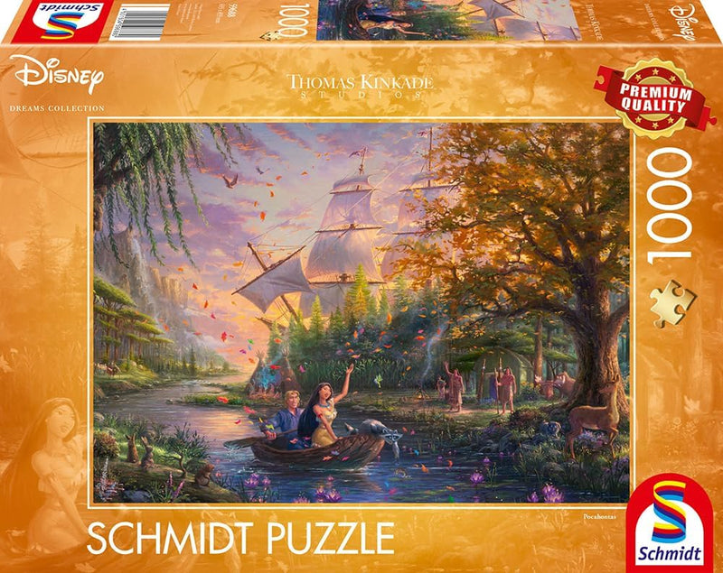 Puzzle Disney Thomas Kinkade – Pocahontas – 1000 pièces