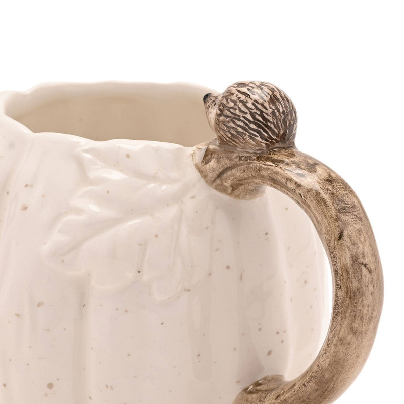 Tasse Citrouille avec Hérisson sur anse