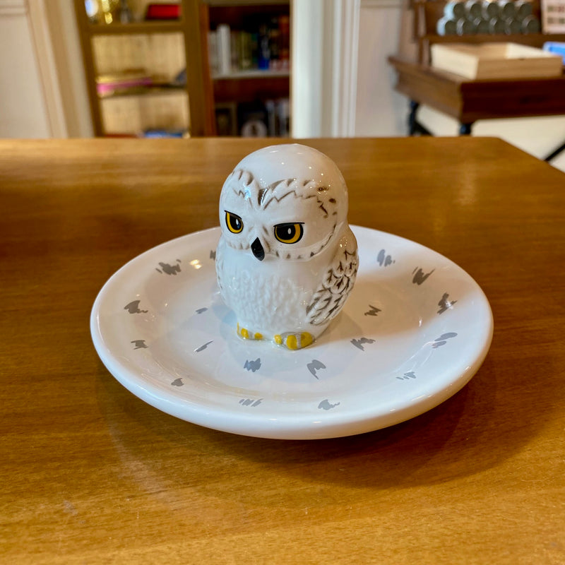 Porte-bijoux Harry Potter – Hedwige sur son plateau
