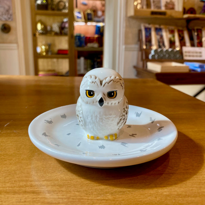 Porte-bijoux Harry Potter – Hedwige sur son plateau