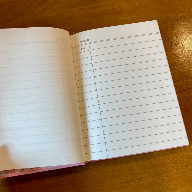 Carnet Vintage - To do list rose