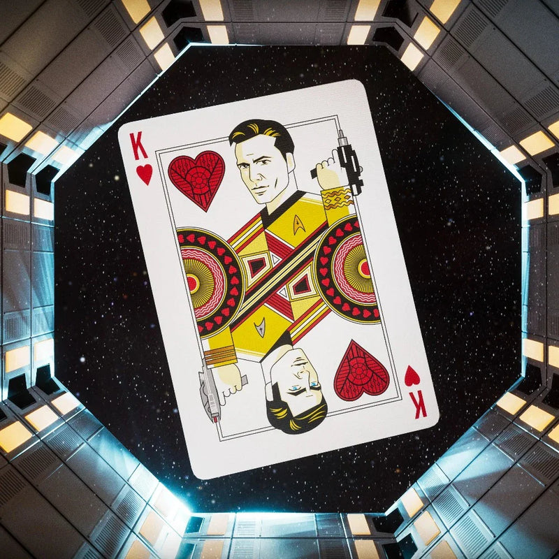 Jeu de cartes Star Trek – Theory11 – 54 cartes premium inspirées de la série culte