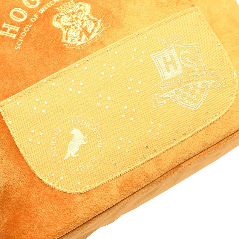 Sac à lunch Poufsouffle – Velours jaune