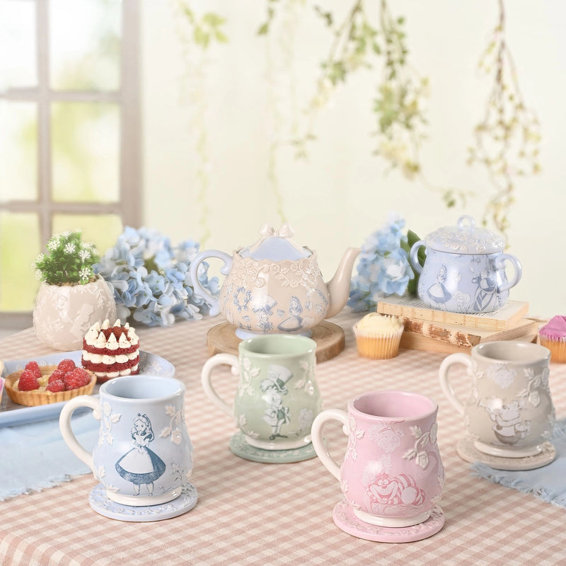 Lot de 4 dessous de verre Disney Alice au Pays des Merveilles
