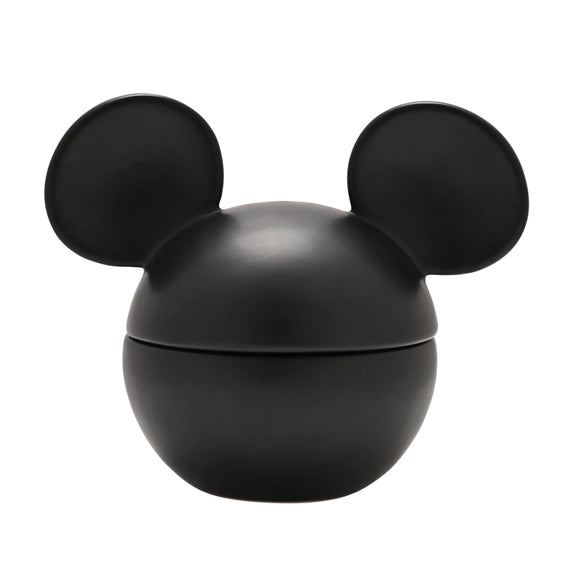 Boite à bibelots noire en forme de tête de Mickey