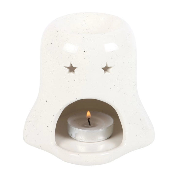 Brûle-parfum à Huile et Cire Fantôme avec Citrouille – Collection Peekaboo Halloween