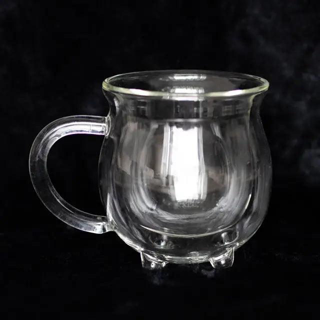 Mug transparent double paroi – Style potion magique