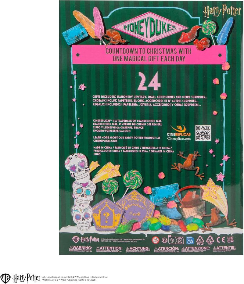 Calendrier de l’Avent Harry Potter Honeydukes – Année 2025