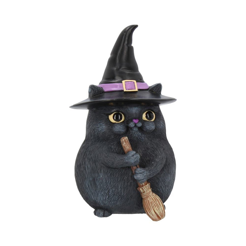 Statuette Chat sorcier de la Chance - Lucky Black Cat