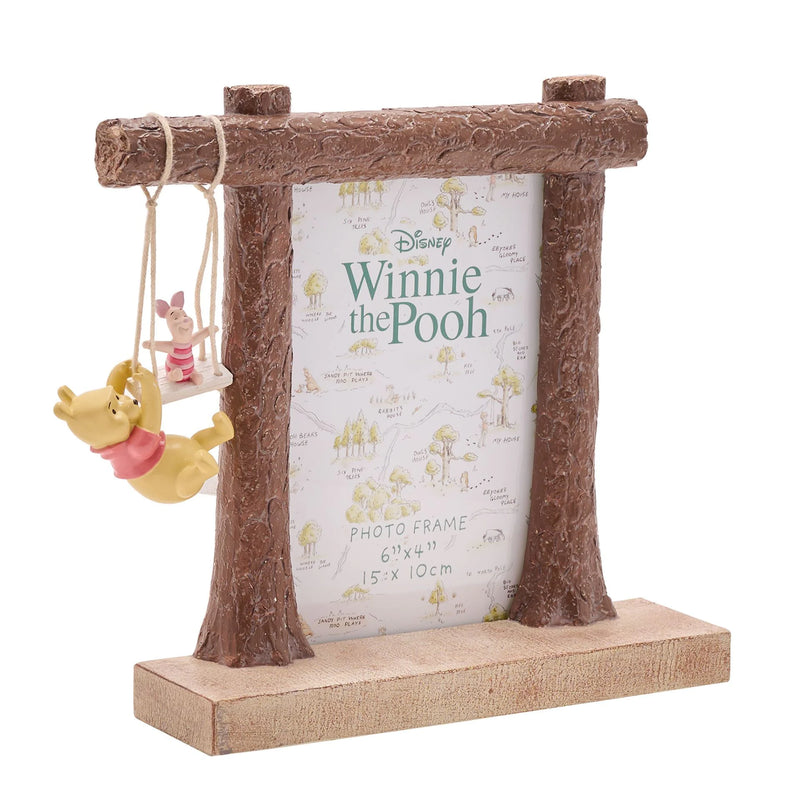Cadre photo Disney Winnie l’Ourson – Balancelle avec Porcinet