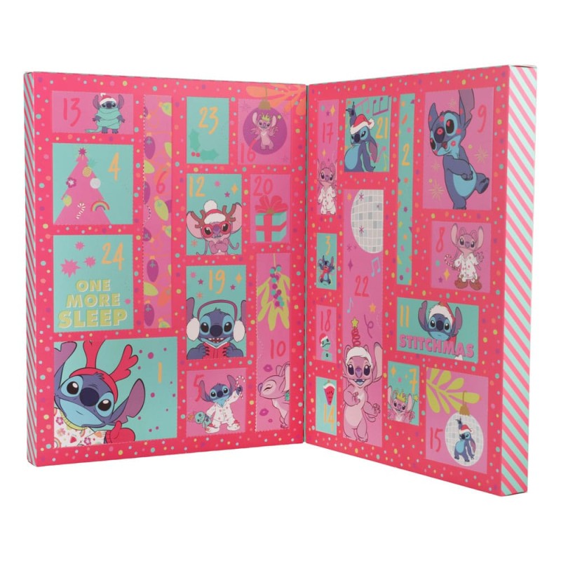Calendrier de l’Avent Disney Stitch – 24 surprises papeterie et accessoires