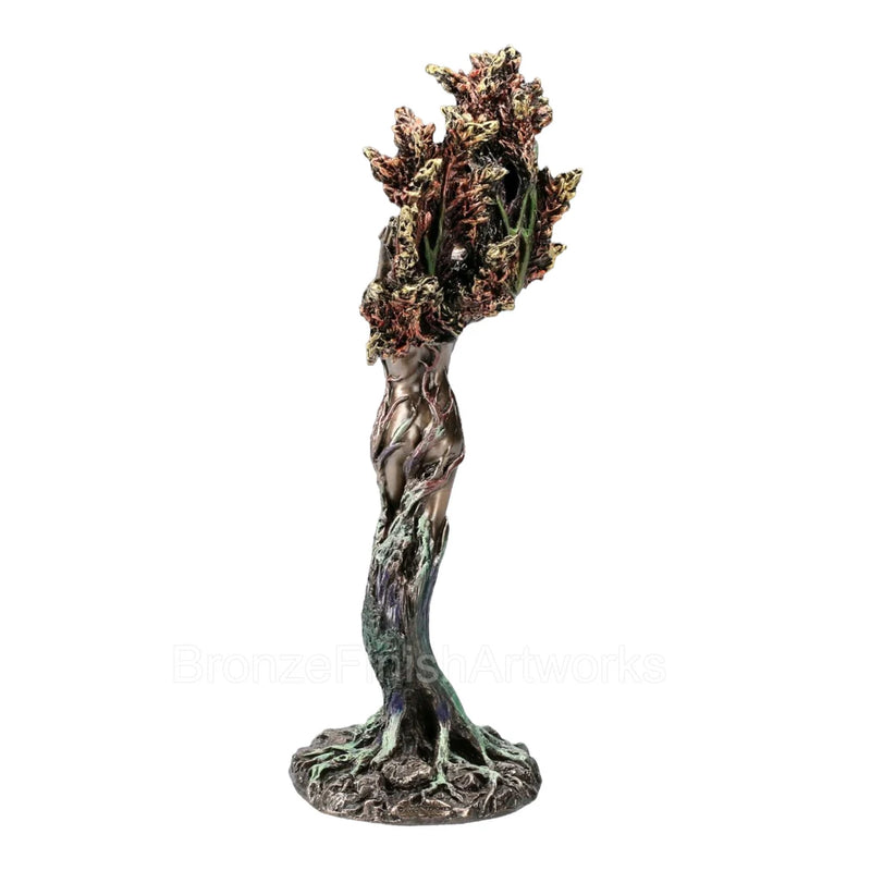 Statuette Nymphe Arbre de Vie – Effet bronze – Veronese Design