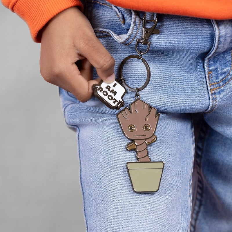 porte clef groot en metal coloré