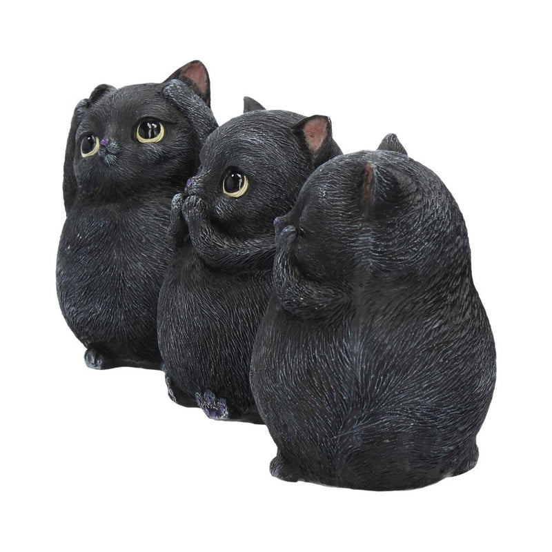 Les 3 Sages Chats Noirs – Mantra félin de protection