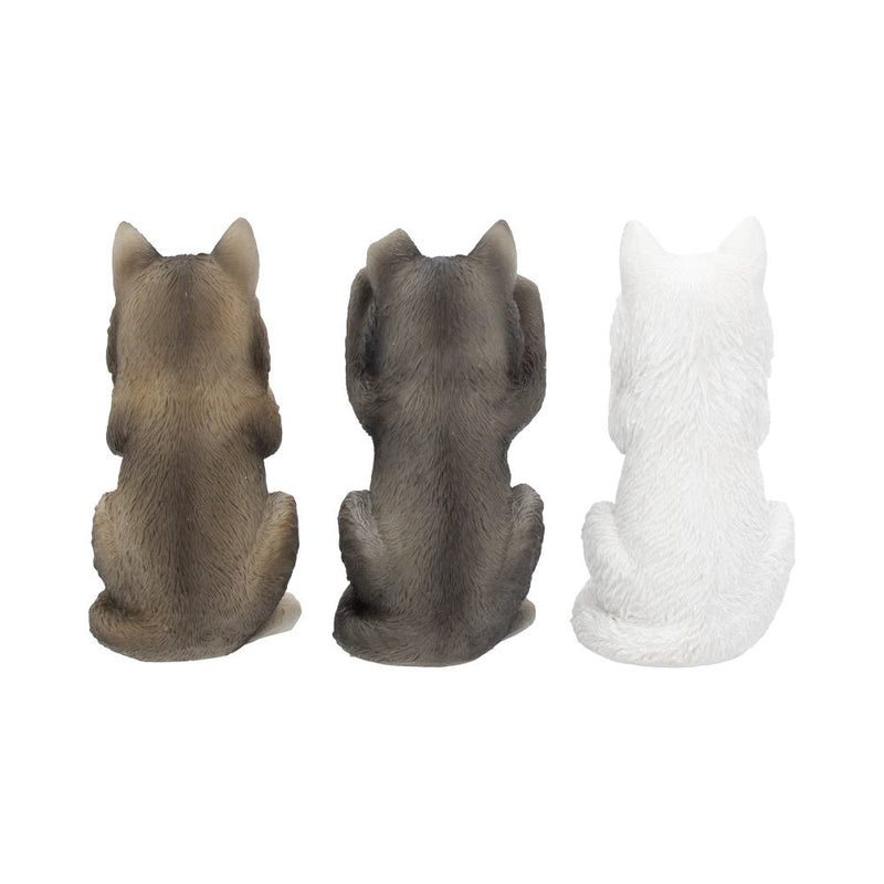 Les 3 Sages Loups - Talisman protecteur