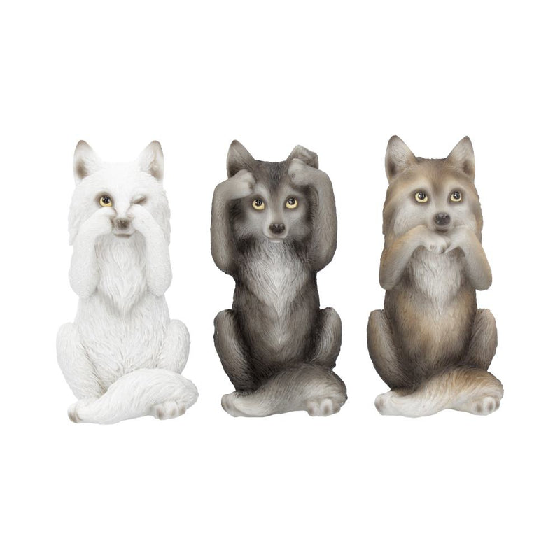 Les 3 Sages Loups - Talisman protecteur
