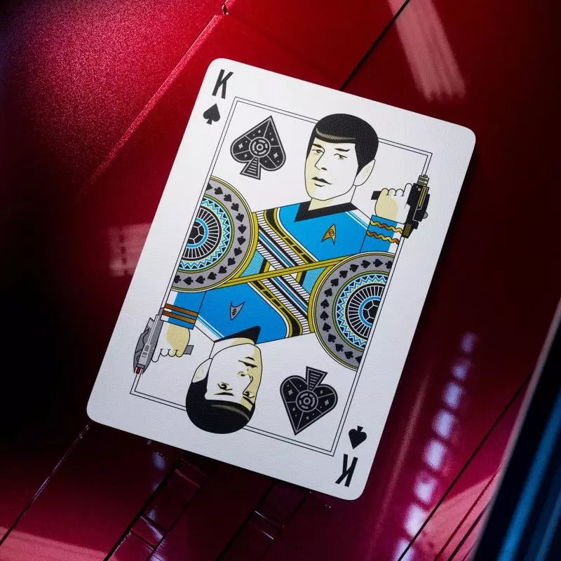 Jeu de cartes Star Trek – Theory11 – 54 cartes premium inspirées de la série culte