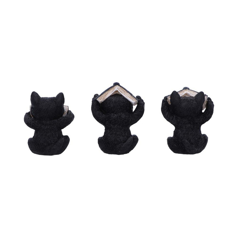Les 3 Sages Chats Occultes – Grimoires mystiques de protection