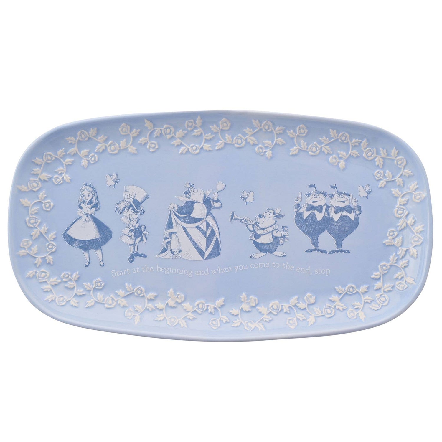 Assiette de service Disney - Alice au pays des merveilles