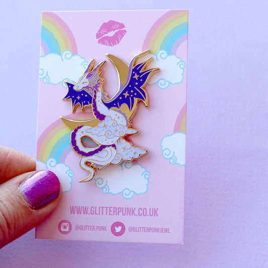 Pin’s Dragon Céleste - Collection Fantasy