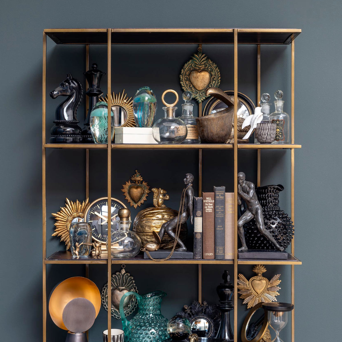 Miroir Oiseau Doré sur Pied – Esprit Cabinet de Curiosités