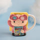 Mug 3D Harry Potter Luna Lovegood en céramique sculptée, collection Back to Hogwarts