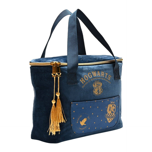 Sac à lunch Serdaigle – Velours bleu