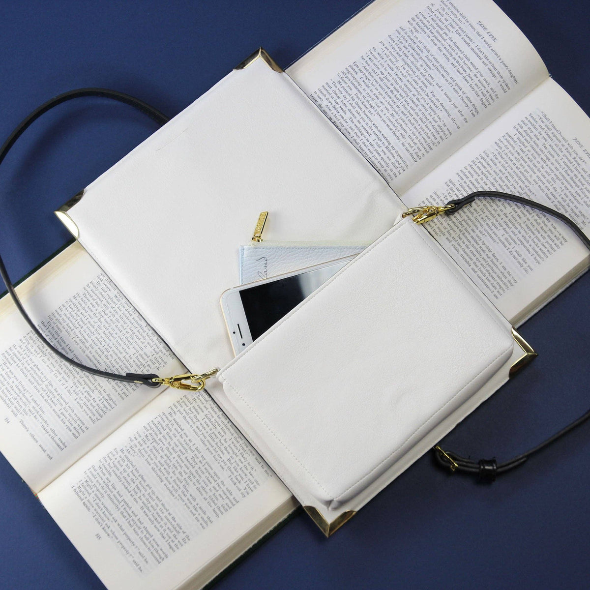 Sac à main Orgueil et Préjugés – Sac livre Jane Austen vert