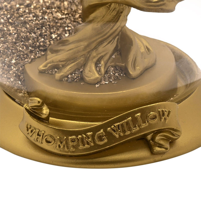 Boule de Noël LED Harry Potter – Saule Cogneur et Ford Anglia Dorée