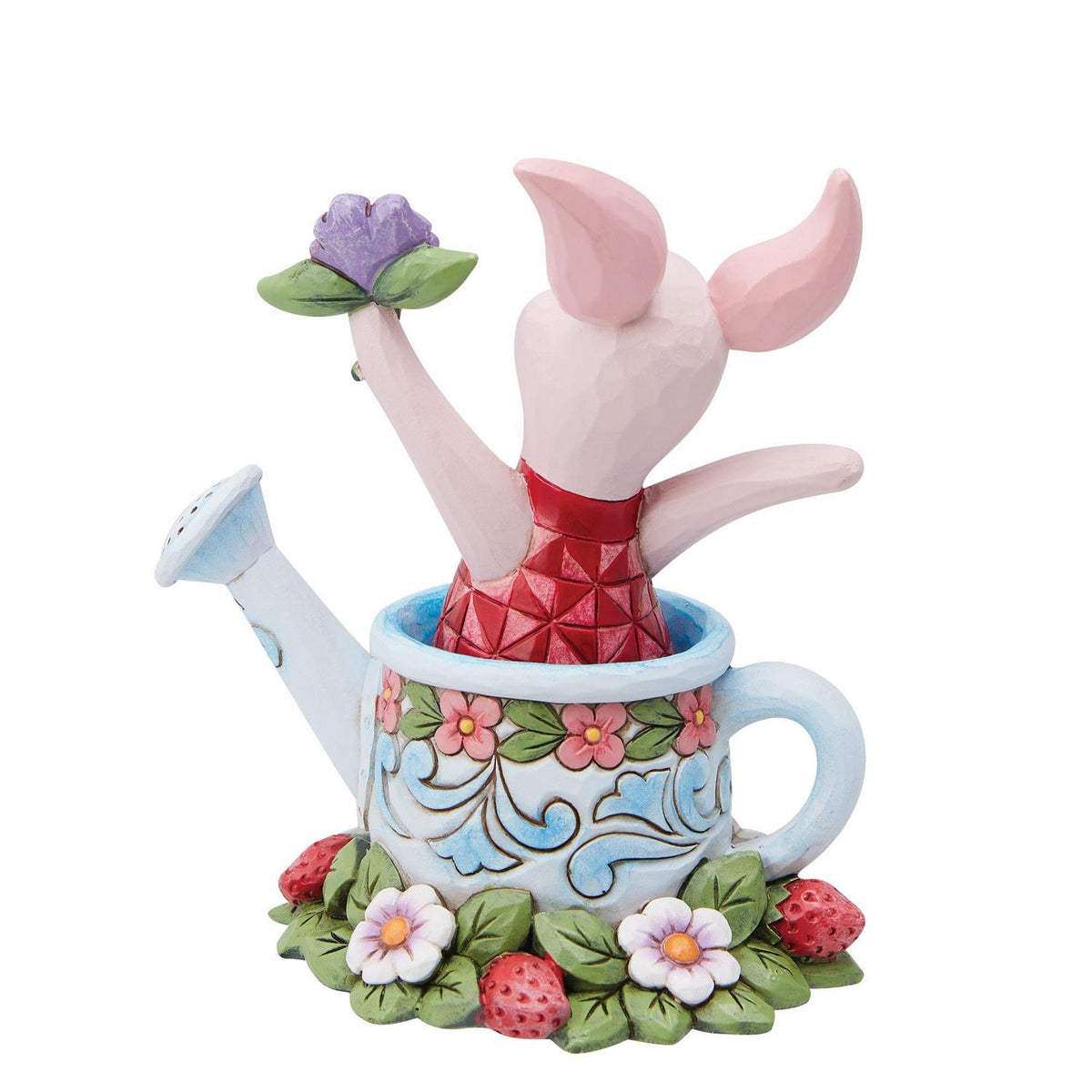 Figurine Porcinet Jim Shore Disney Traditions – Porcinet dans un arrosoir fleuri