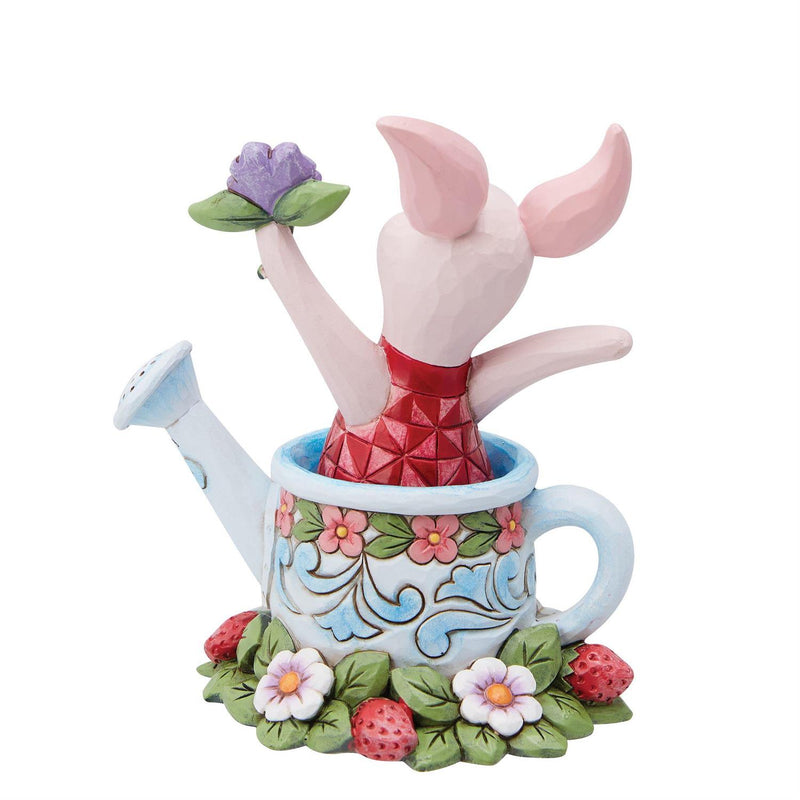 Figurine Porcinet Jim Shore Disney Traditions – Porcinet dans un arrosoir fleuri