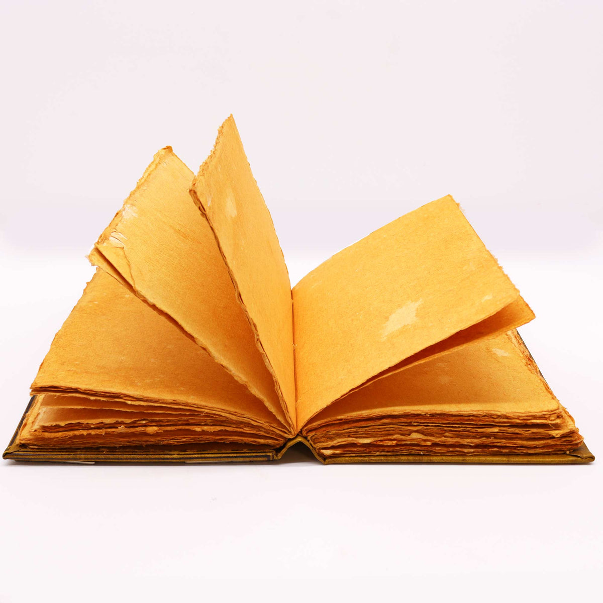 Grimoire en cuir et zinc - Hibou – 200 pages style ancien