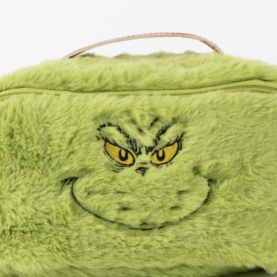 Trousse Grinch Officielle – Fourrure Verte Ultra Douce