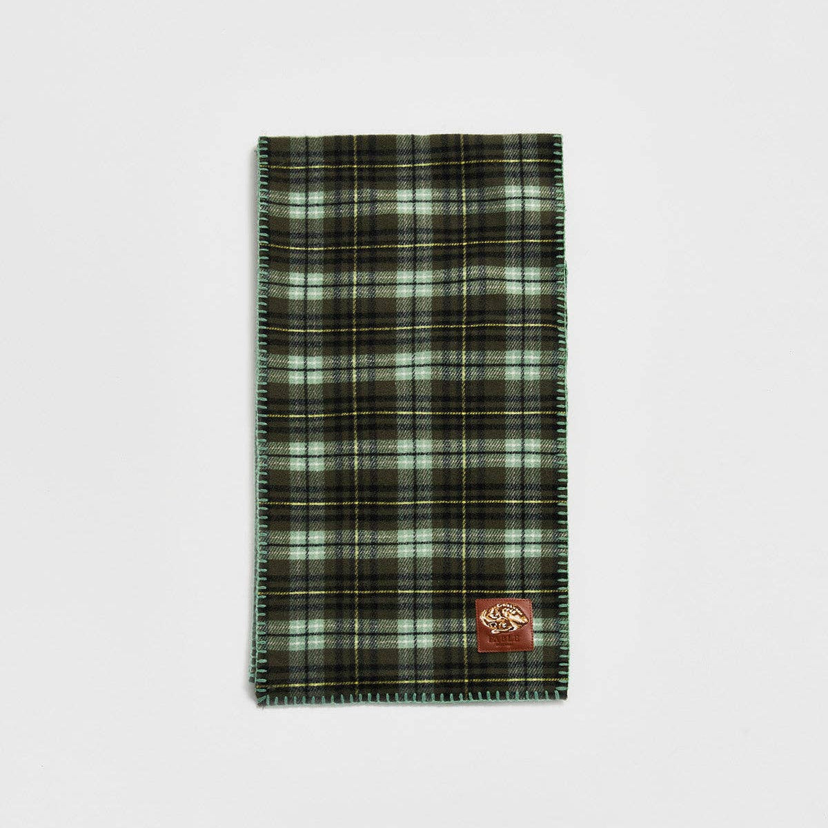 Écharpe à capuche tartan vert – Fable England