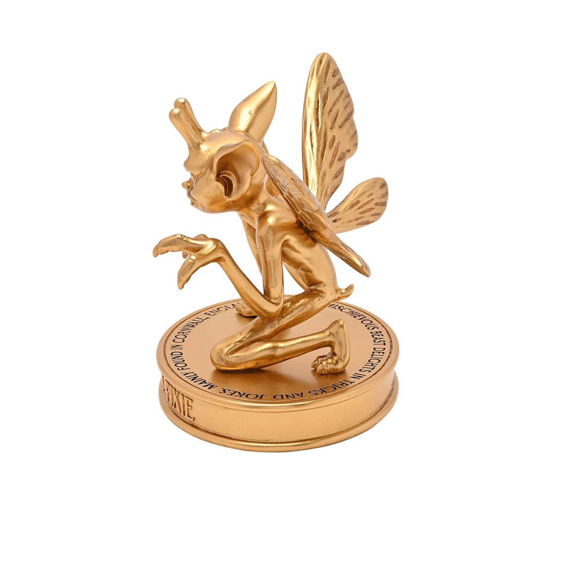Figurine Lutin de Cornouailles Harry Potter – Finition dorée