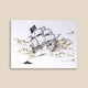 Carte postale Bateau Pirate