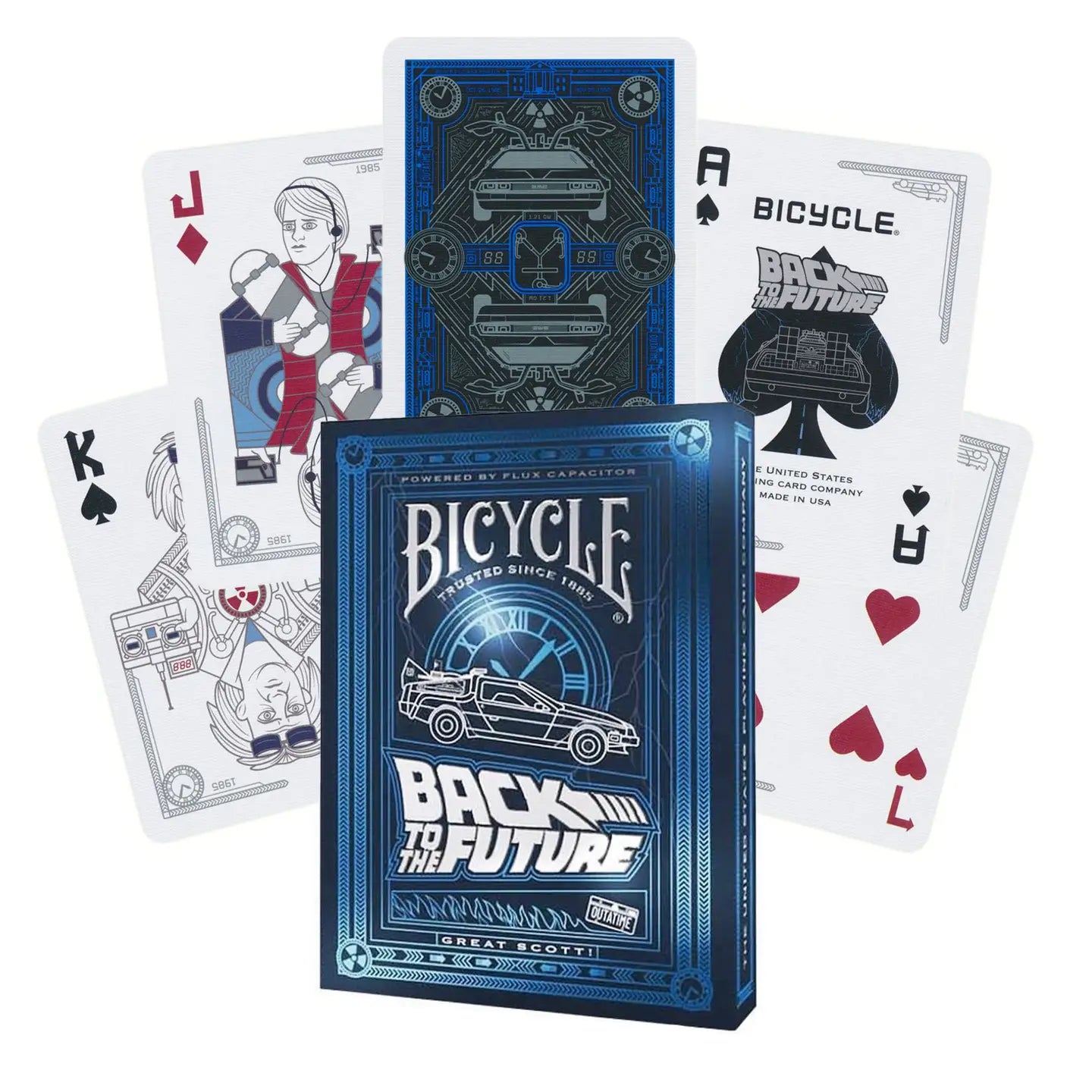 Jeu de cartes RETOUR VERS LE FUTUR - Bicycle
