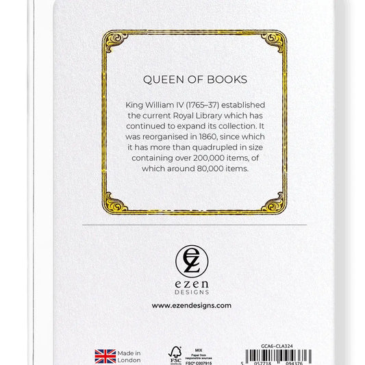 Carte postale Queen of Books