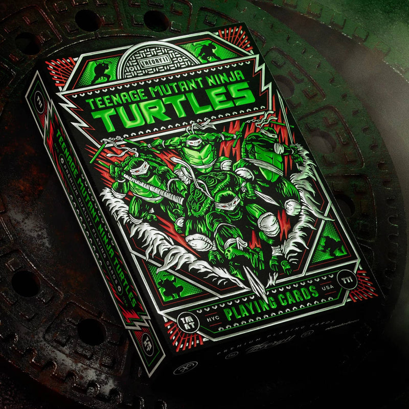 Cartes à jouer Teenage Mutant Ninja Turtles par Theory11