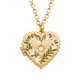 Collier Médaillon Cœur Jasmin – Fable England