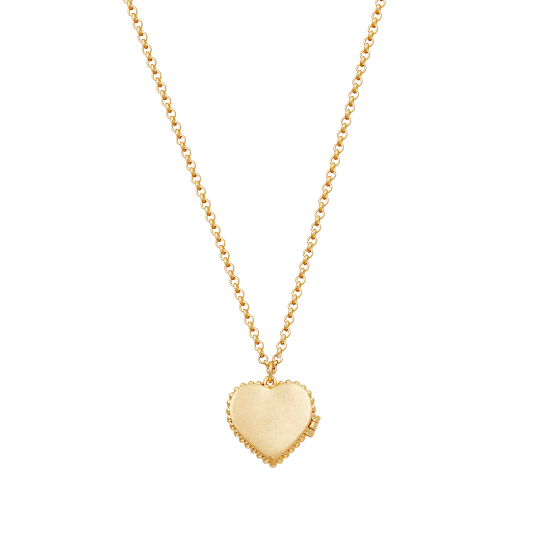 Collier Médaillon Cœur Jasmin – Fable England