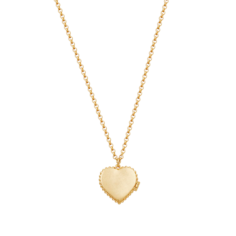 Collier Médaillon Cœur Jasmin – Fable England