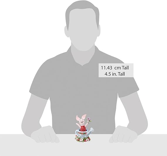 Figurine Porcinet Jim Shore Disney Traditions – Porcinet dans un arrosoir fleuri