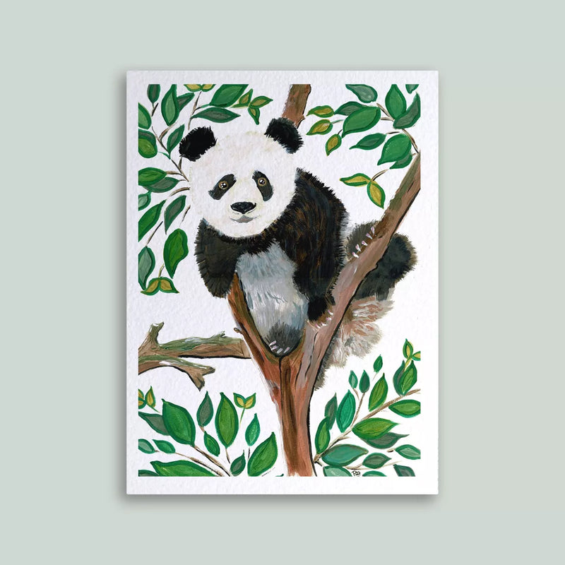 Carte postale PANDA perché