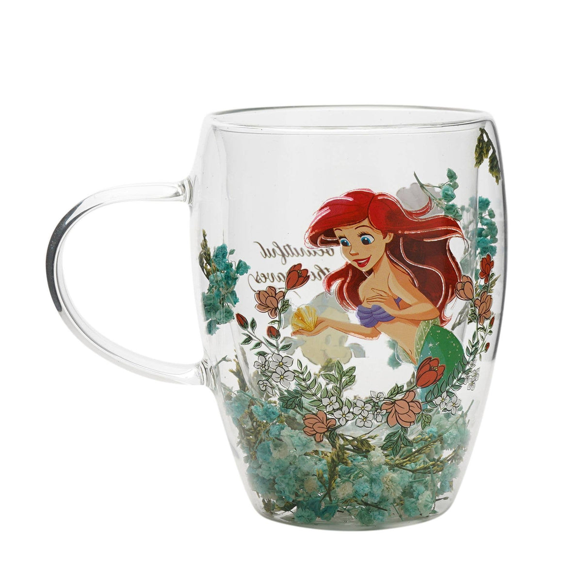 Mug double paroi Disney Princesse Pastel – Ariel (La Petite Sirène)