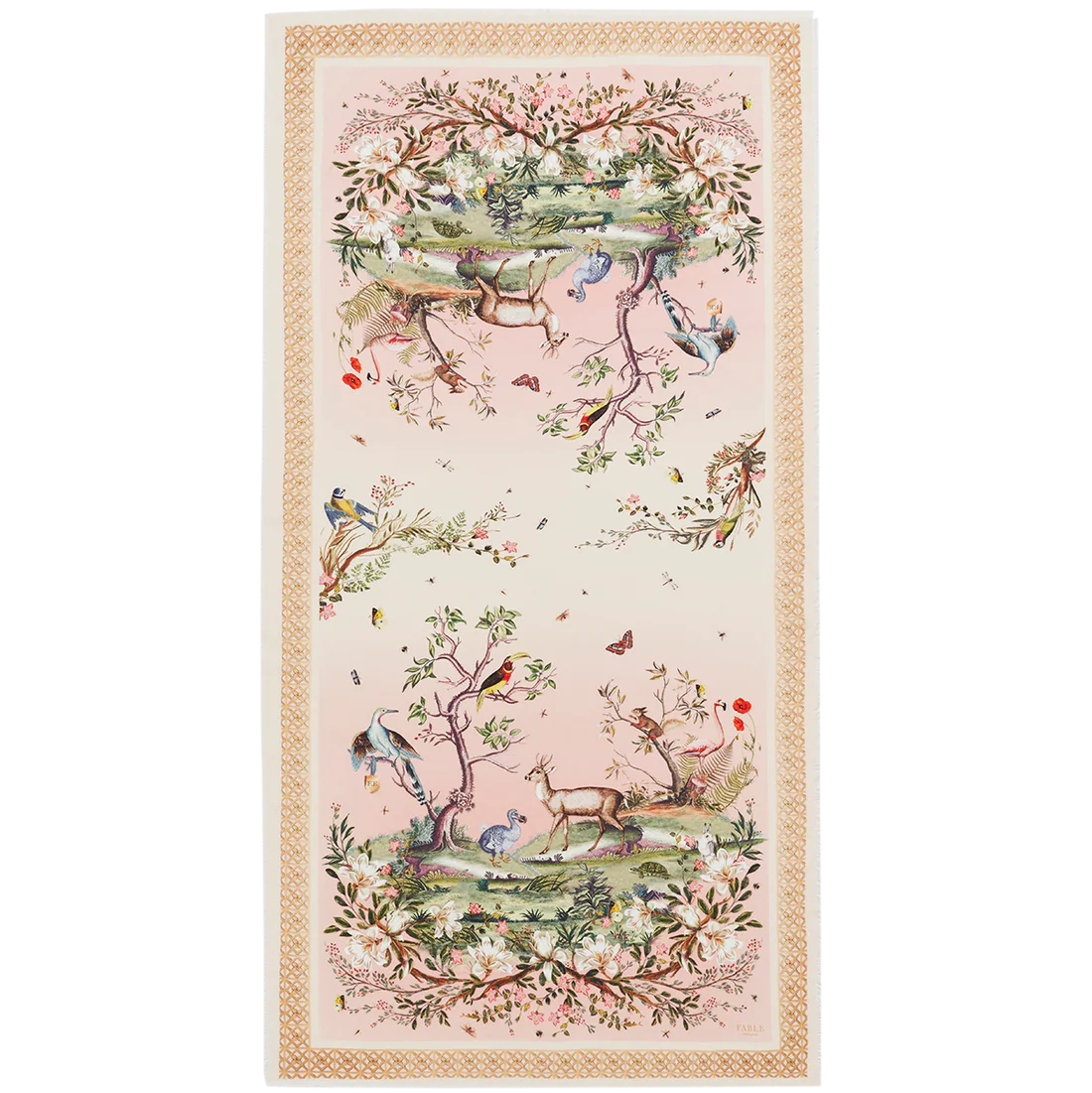 Écharpe Rose forestier - Fable England